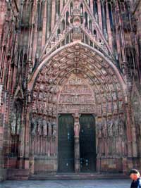 Gothic Cathedral Art - Notre-Dame de Strasbourg